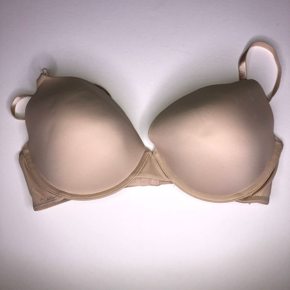 Maidenform Beige Underwire Push Up Bra, 40D
